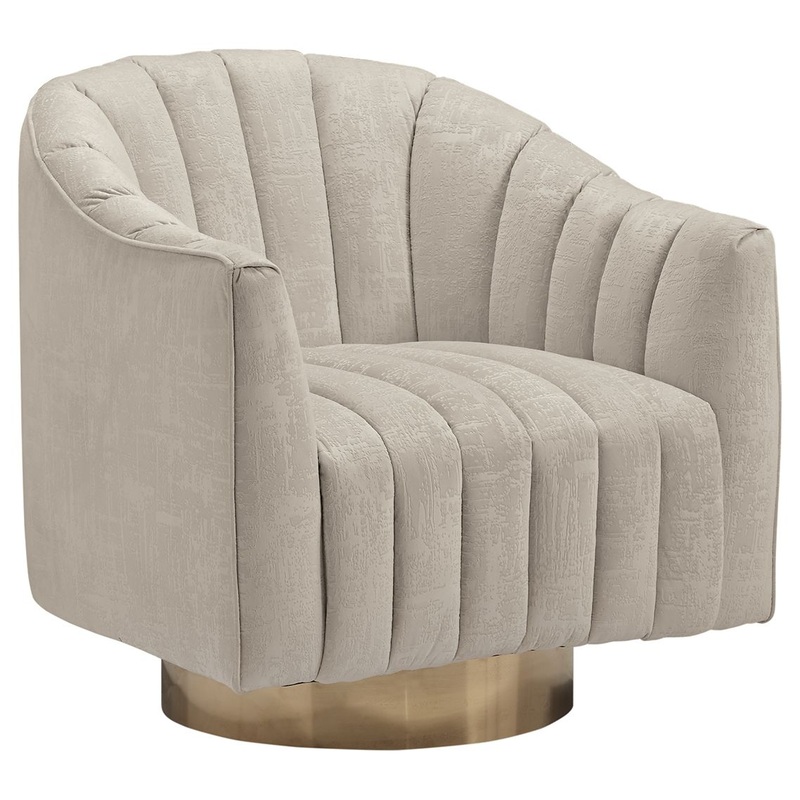 Penzlin – Pearl – Swivel Accent Chair