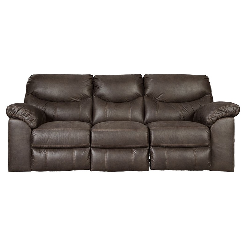 Boxberg – Reclining Sofa Dark Brown