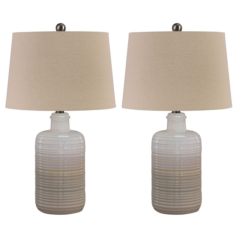Marnina – Table Lamp Light Brown