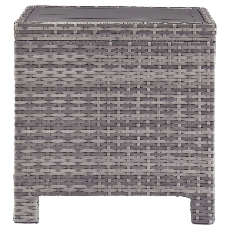 Salem – Gray – Square End Table
