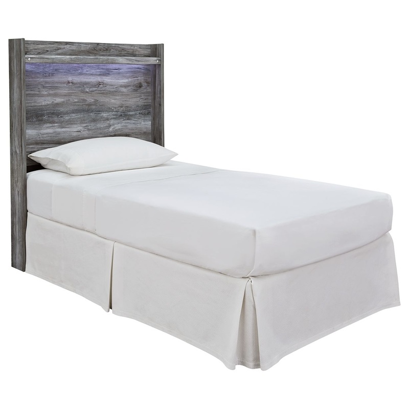 Baystorm – Youth LED Panel Headboard Gray