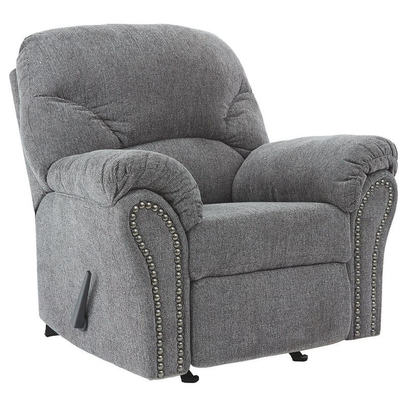 Allmaxx – Pewter – Rocker Recliner