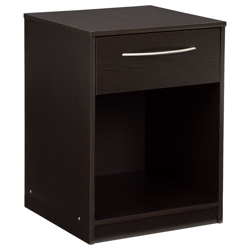 Finch – Black – One Drawer Night Stand