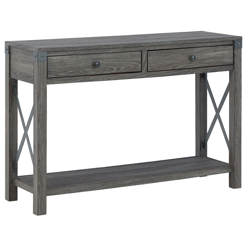 Freedan – Grayish Brown – Console Sofa Table