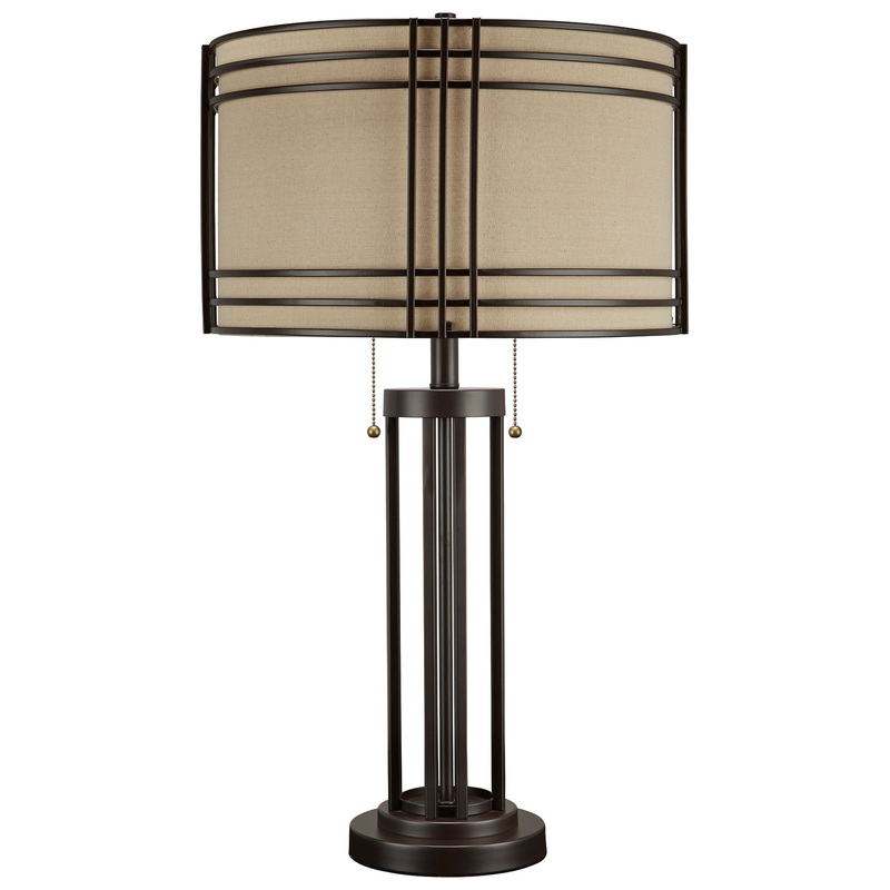 Hanswell – Dark Brown – Metal Table Lamp