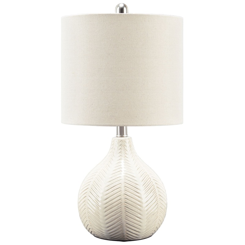 Rainermen – Off White – Ceramic Table Lamp