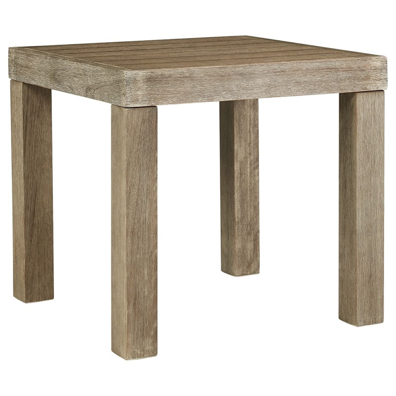 Silo Point – Brown – Square End Table