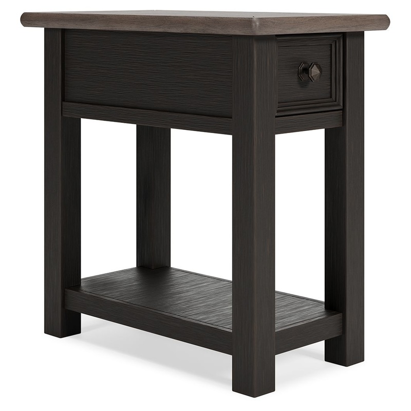 Tyler – Black / Gray – Chair Side End Table