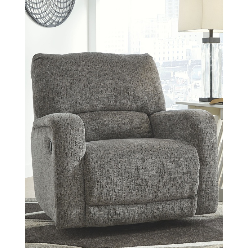 Wittlich – Slate – Swivel Glider Recliner