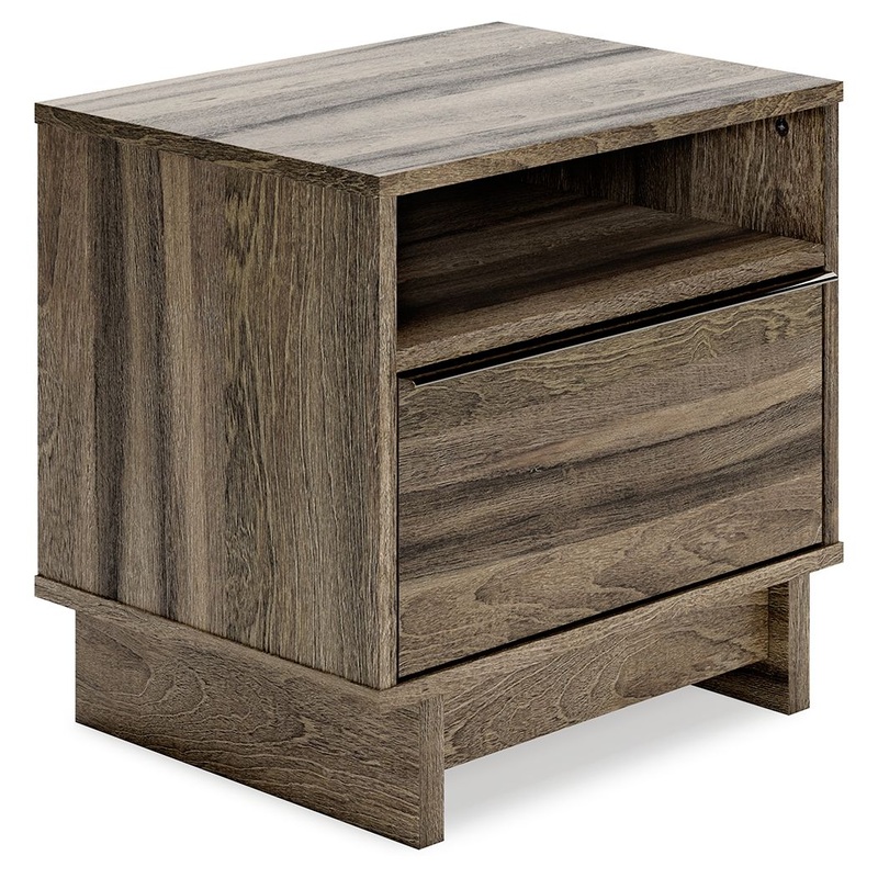 Shallifer – Brown – One Drawer Night Stand