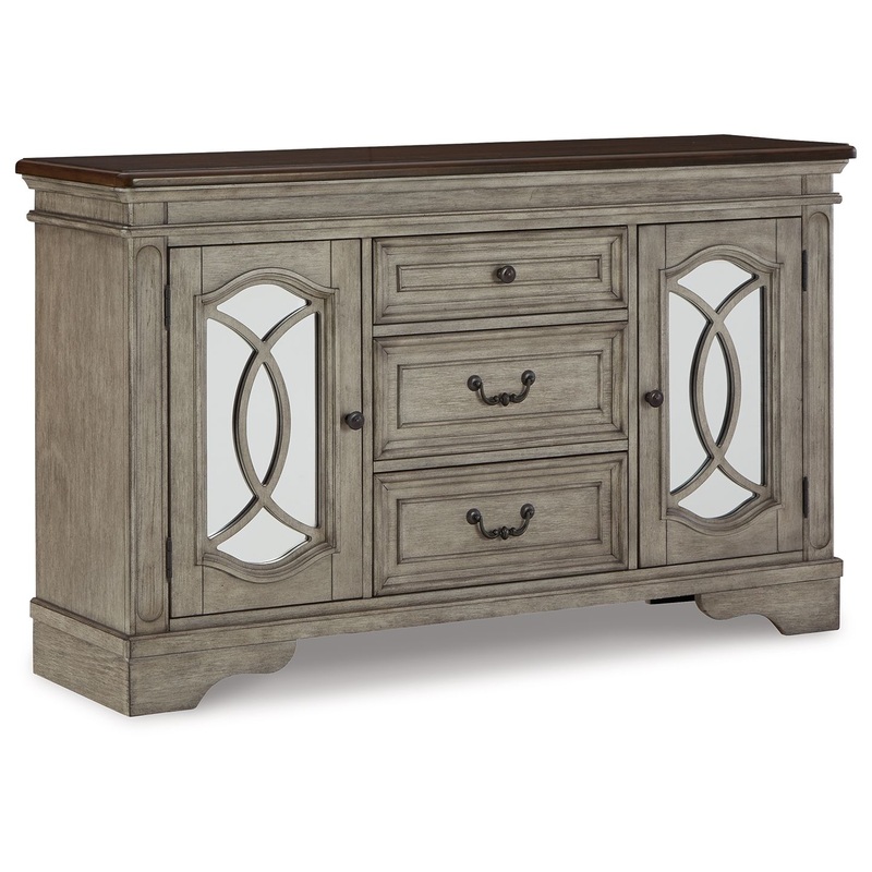 Lodenbay – Antique Gray – Dining Room Server