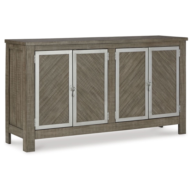 Krystanza – Weathered Gray – Dining Room Server