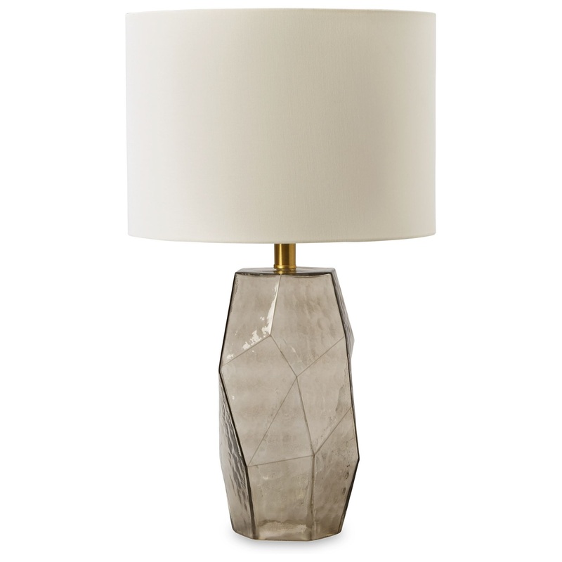 Taylow – Gray – Glass Table Lamp