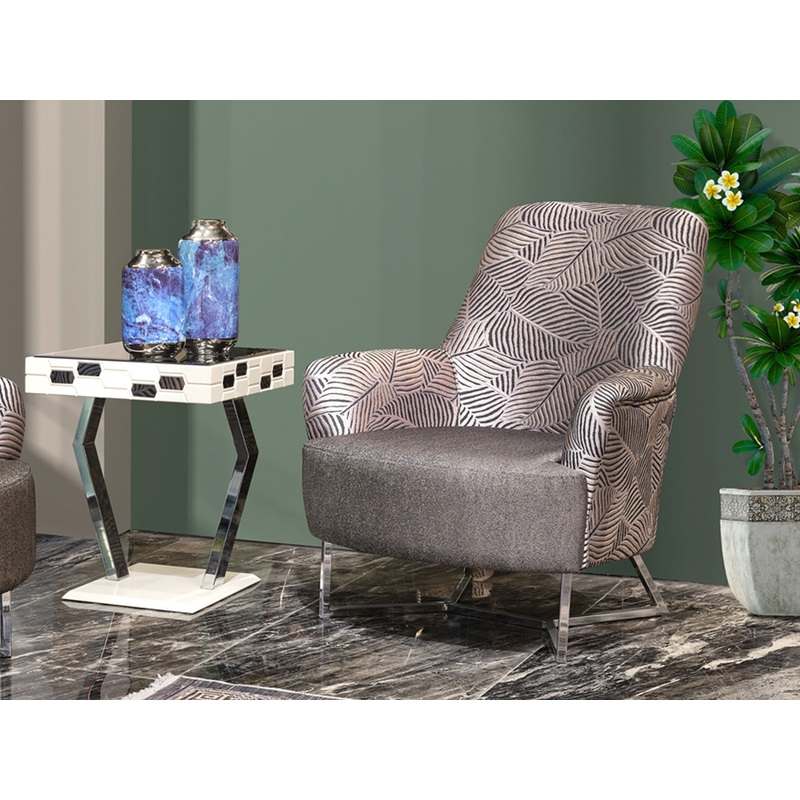 Roma 30″ Wide Armchair Gray