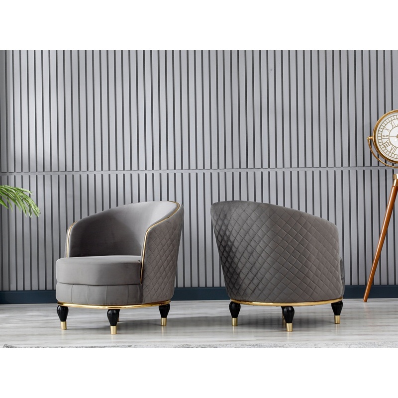 Toronto 31″ Wide Armchair Gray