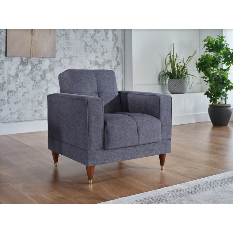 Camilla Armchair Navy Blue