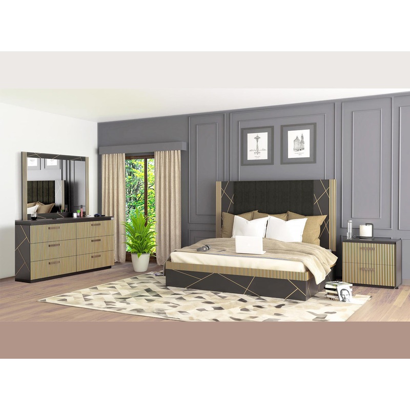 Allure Bedroom Set Black