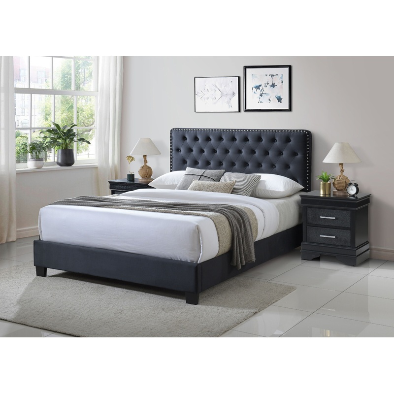 Ezra – Bed Dark Gray