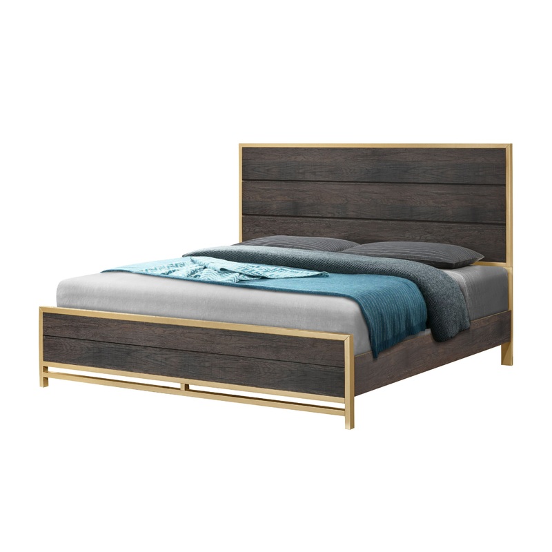Trevor – Bed Dark Brown