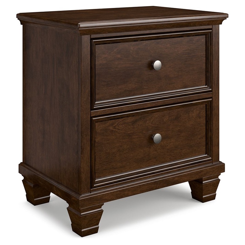 Danabrin – Brown – Two Drawer Nightstand