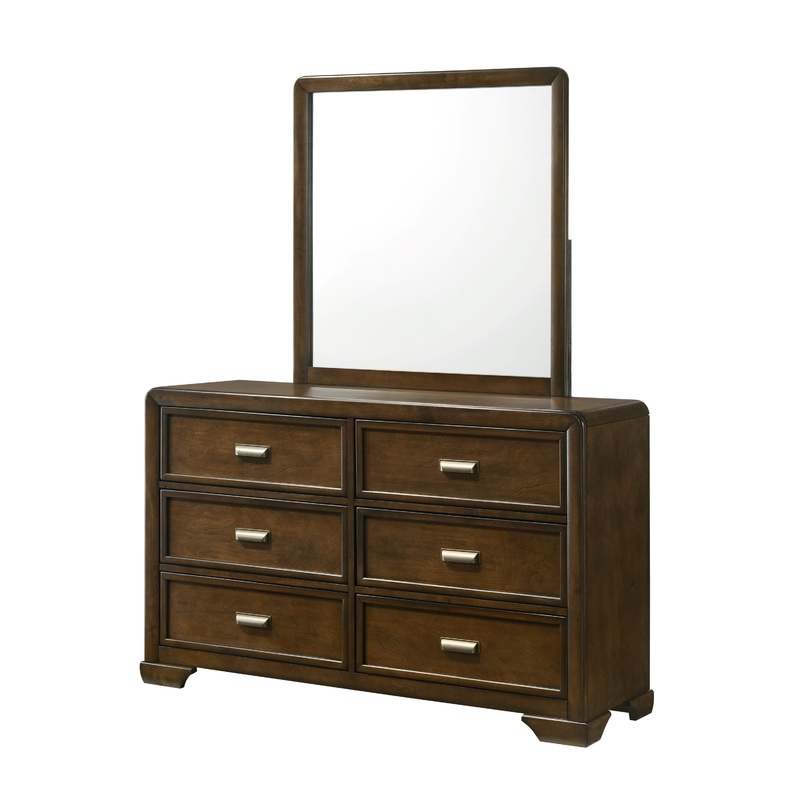 Coffield – Dresser & Mirror – Brown