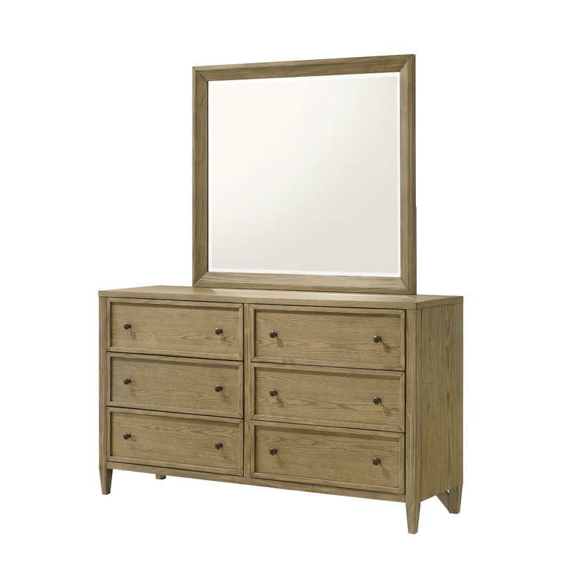 Sienna – Dresser & Mirror – Ash