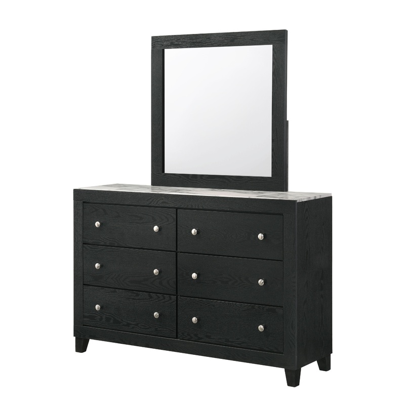 Cadence – Dresser, Mirror Black
