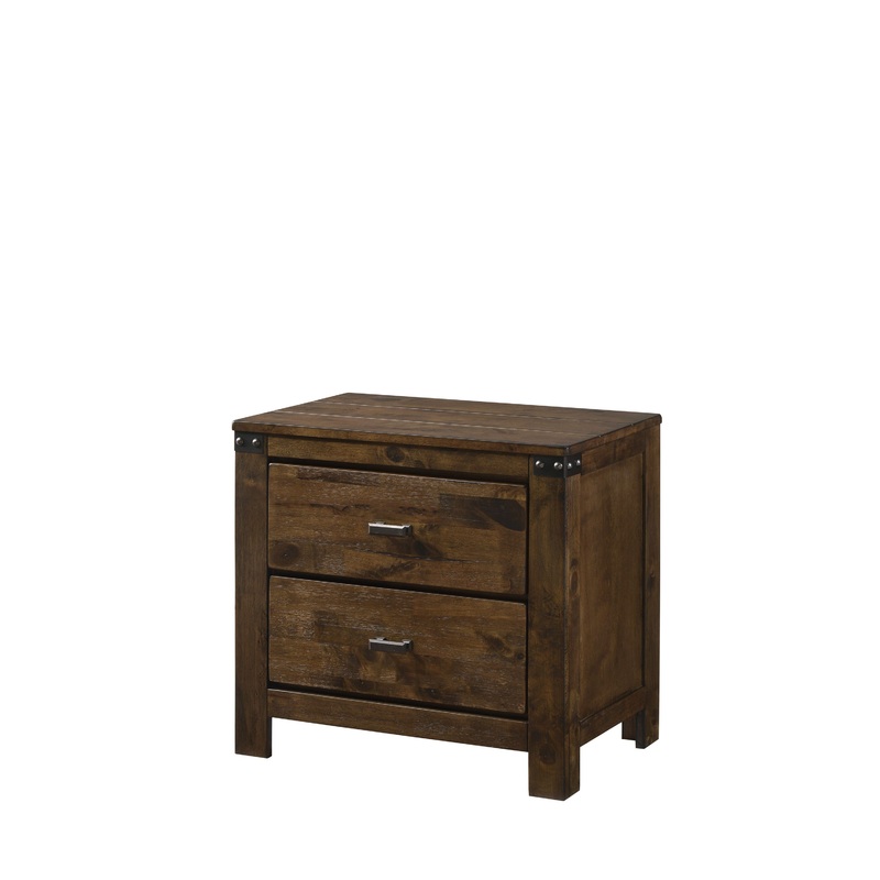 Curtis – Nightstand – Brown