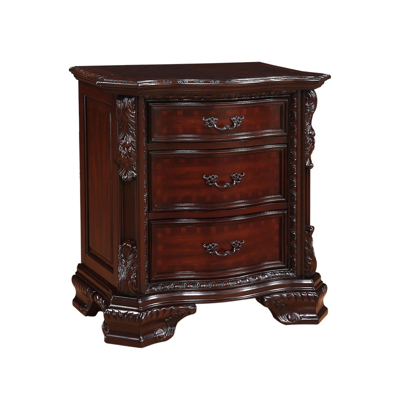 Sheffield – Nightstand Dark Brown