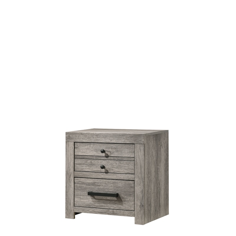 Tundra – Nightstand – Gray
