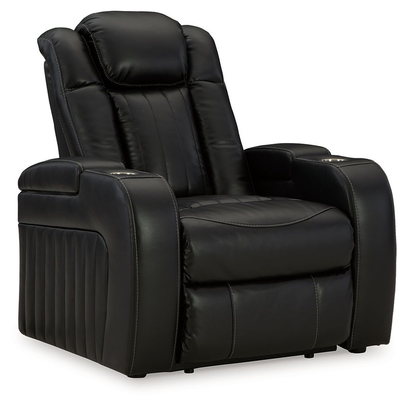 Caveman Den – Midnight – Power Recliner/ Adj Headrest