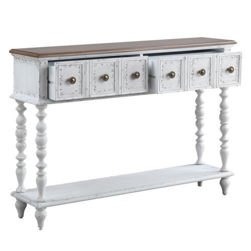 Bence – Console Table – White