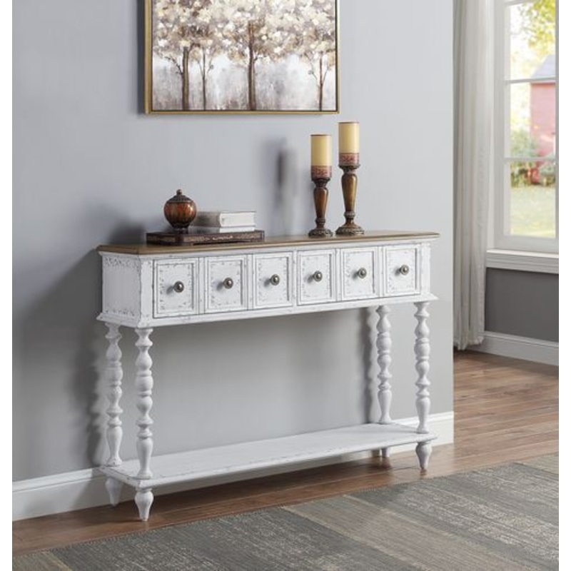 Bence – Console Table – White