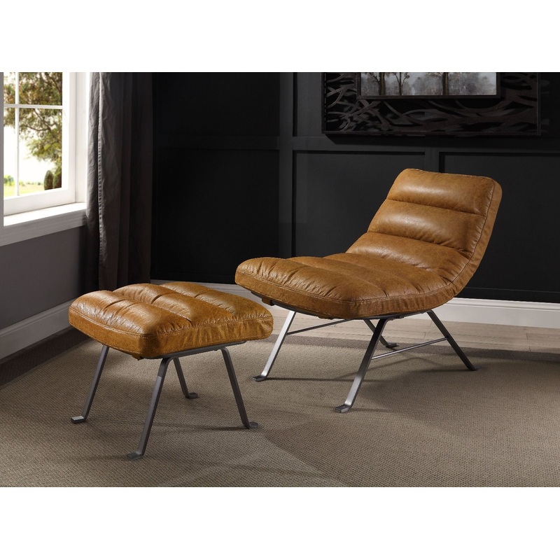 Bison – Accent Chair – Toffee Top Grain Leather