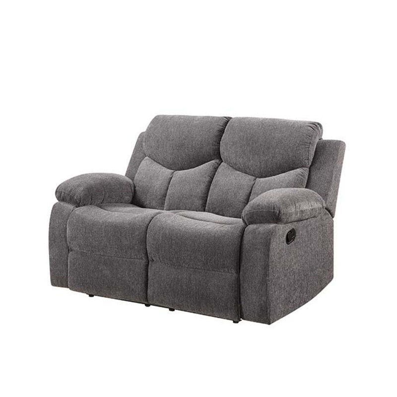 Kalen – Loveseat – Gray Chenille
