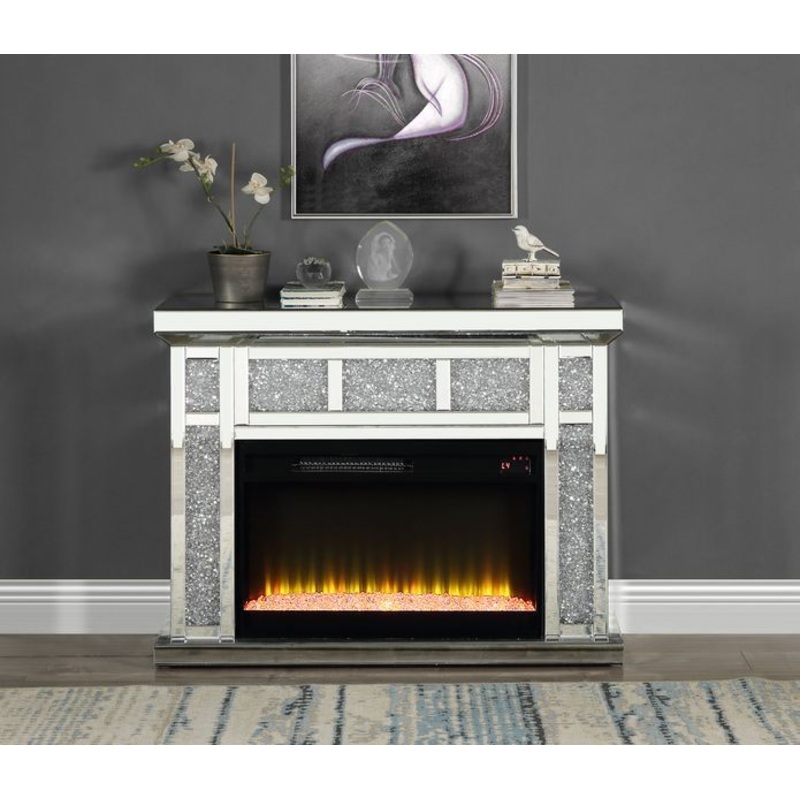 Noralie – Fireplace – Mirrored – 32″