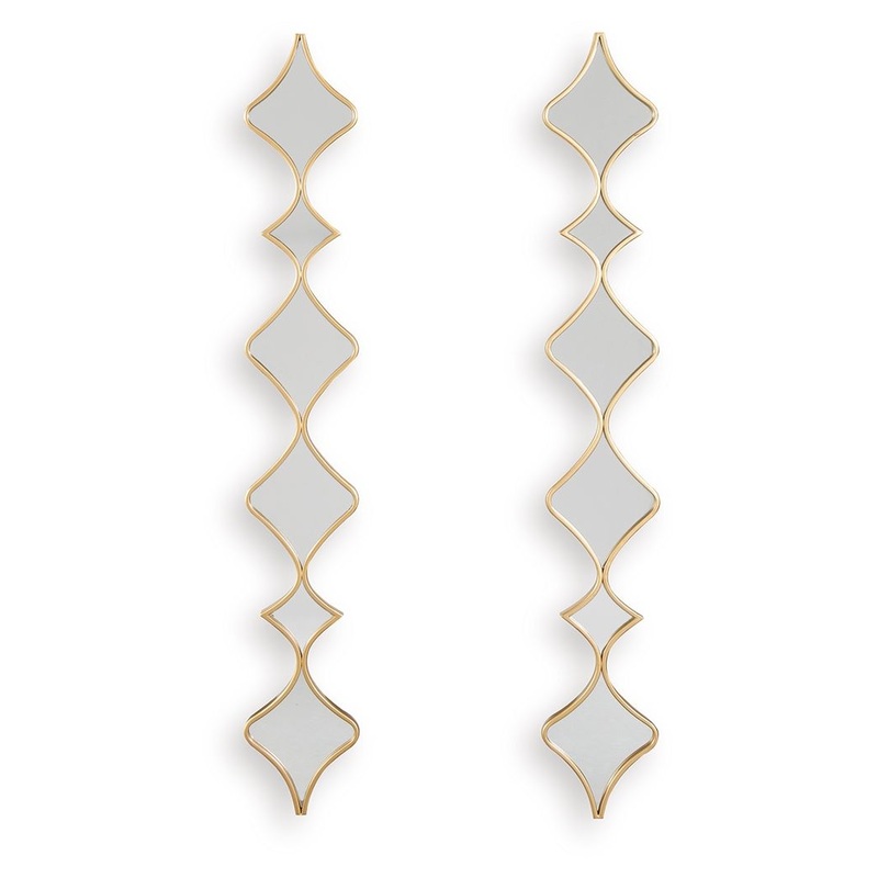 Harriswood – Gold Finish – Accent Mirror Set (Set of 2)