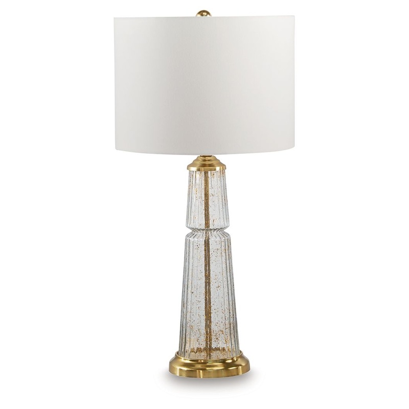 Bakersboro – Clear / Gold Finish – Glass Table Lamp