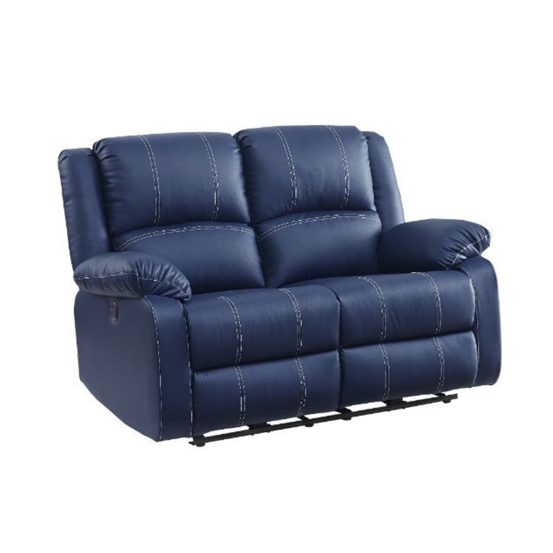 Zuriel – Power Motion Loveseat Blue