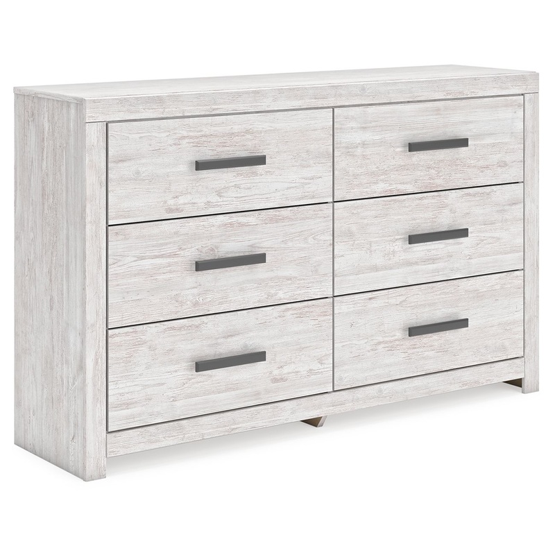 Cayboni – Whitewash – Six Drawer Dresser
