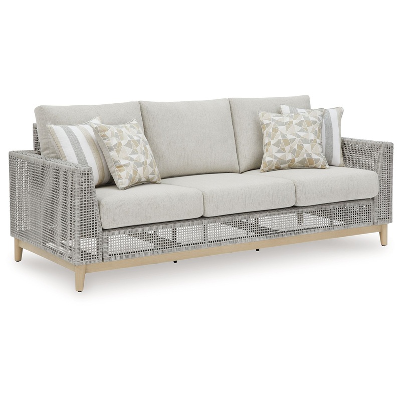 Seton Creek – Gray – Sofa With Cushion