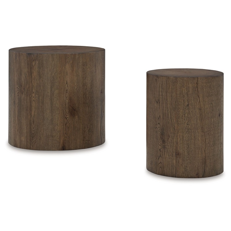 Cammund – Brown – Accent Table (Set of 2)