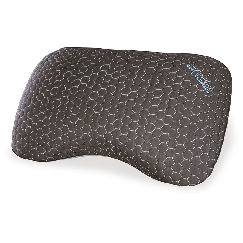 Zephyr 2.0 – Graphene Curve Pillow Dark Gray