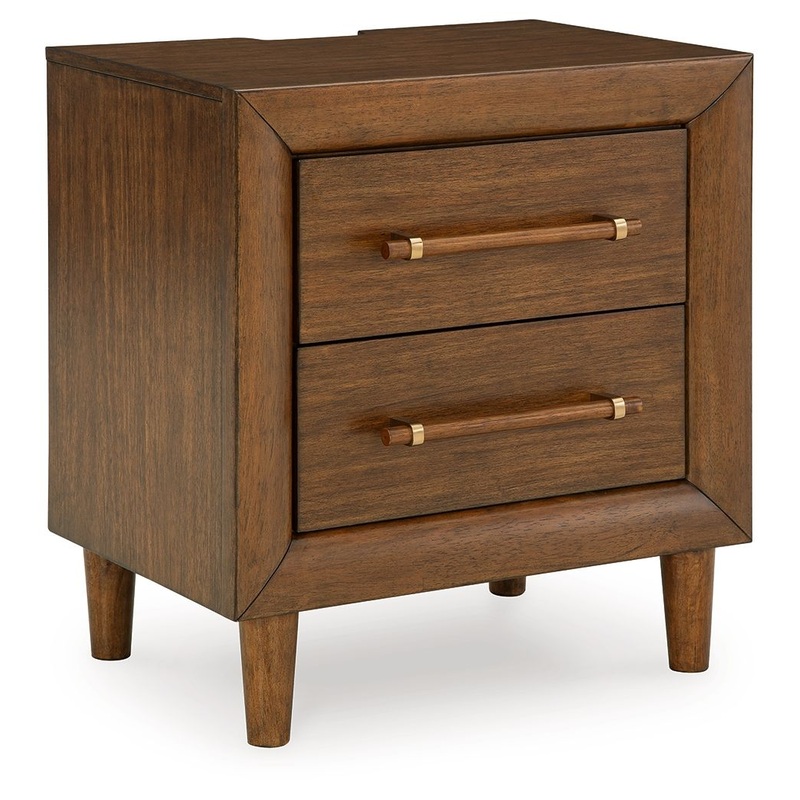 Lyncott – Brown – Two Drawer Night Stand