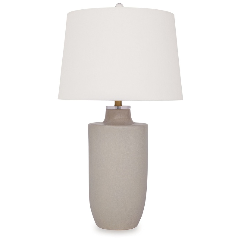 Cylener – Off White – Ceramic Table Lamp