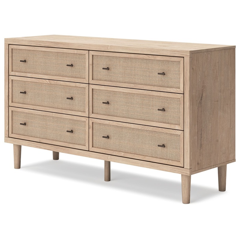 Cielden – Two-Tone – Six Drawer Dresser