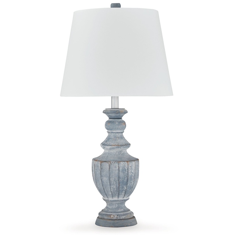 Cylerick – Antique Blue – Terracotta Table Lamp