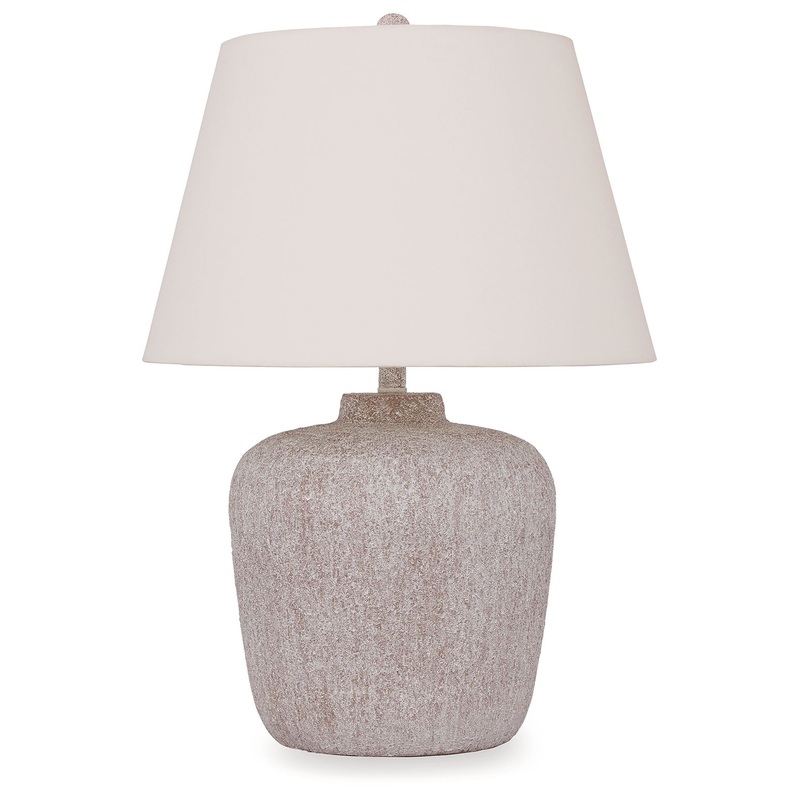 Danry – Distressed Cream – Metal Table Lamp