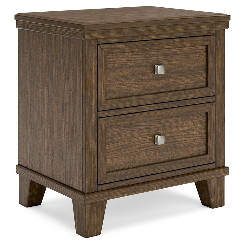 Shawbeck – Medium Brown – Two Drawer Night Stand