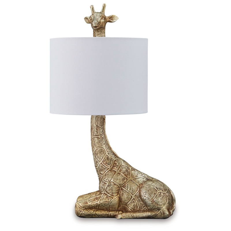 Ferrison – Gold Finish – Poly Table Lamp